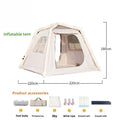 Outdoor Inflatable Tent Windproof Rainproof Camping Dome Quick Open One Piece Bulk Buy Tent Camping Tente Carpas Para Camping