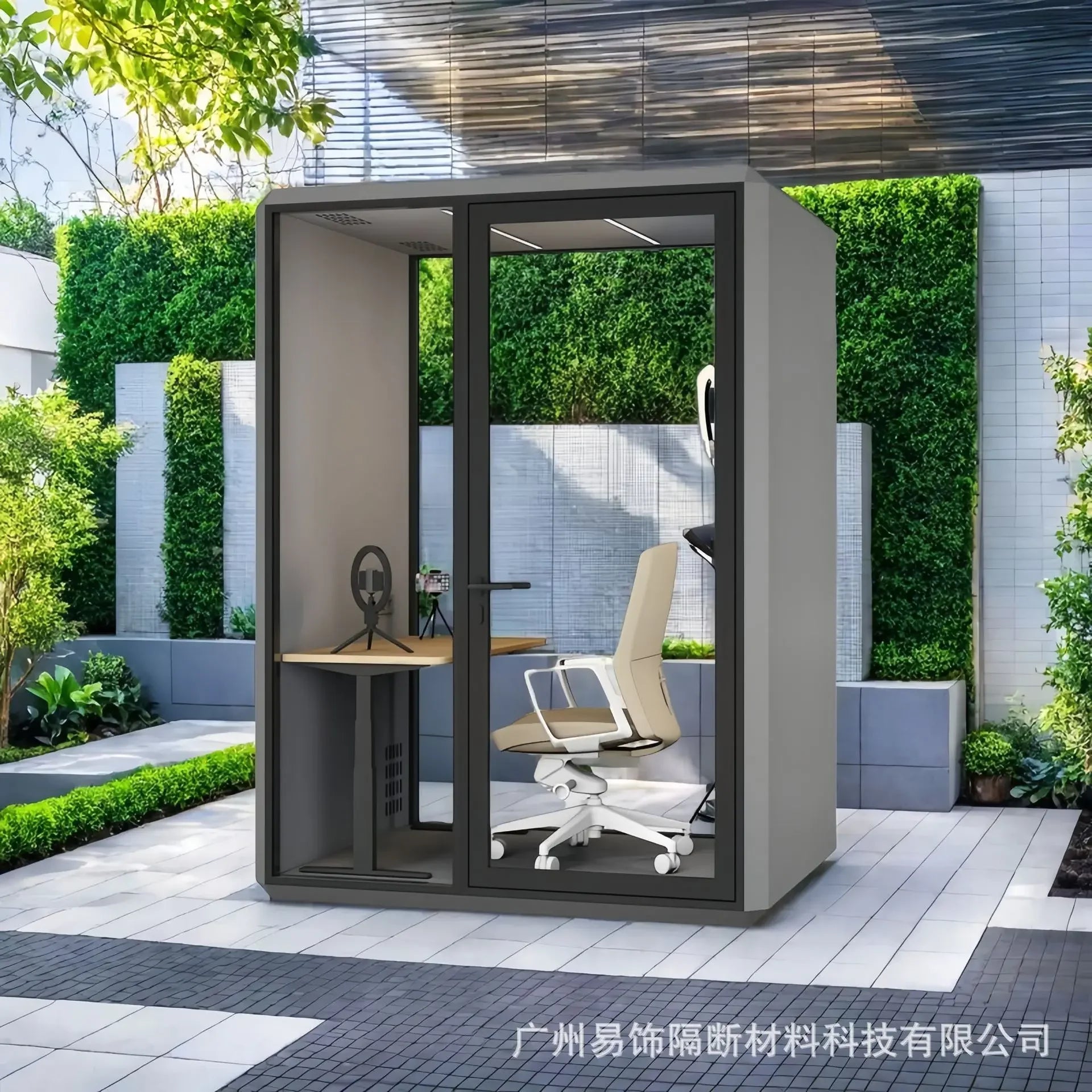 Chambre insonorisée intelligente A51, salle insonorisée pour piano, entrepôt extérieur insonorisé mobile