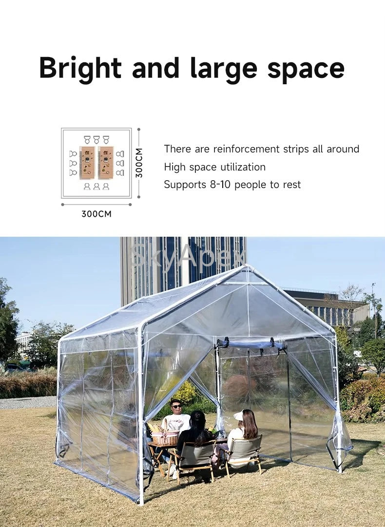 China Manufacturer Top Quality Clear Top Tents with Removable Sidewalls  For Wedding Parties Outdoor Events Garden Banquets Yard