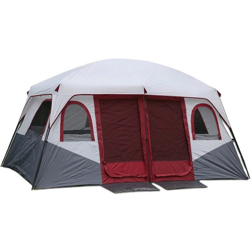 Outdoor new two-bedroom and one-bedroom tent Outdoor camping 6  8  10  12 people Two-bedroom