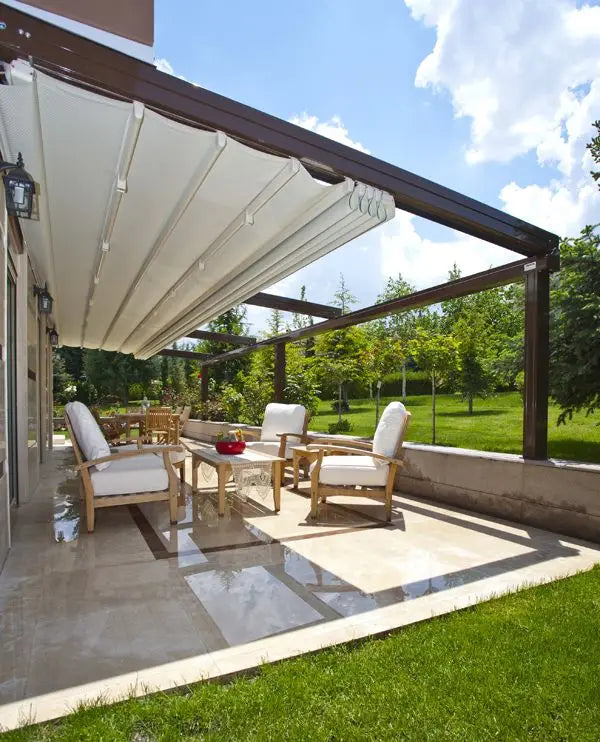 Arches Arbours Retractable Pergola Roof De Aluminio Waterproof Fold Canopy Bioclimate Automatic Awning Electric Gazebo Pergola