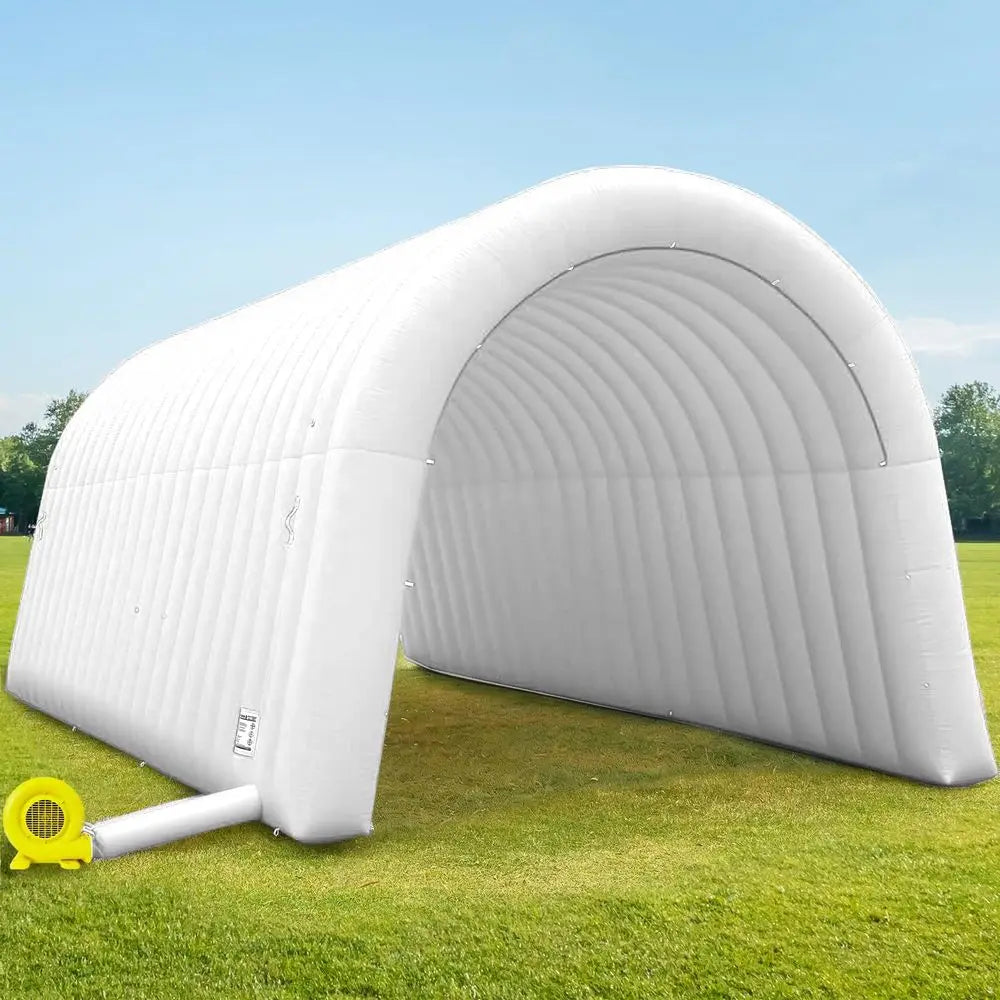24FT Inflatable Tunnel Sports Entrance with Installed Blower Inflatable Tunnel Tent for Business Advertising Event Exhibition P
