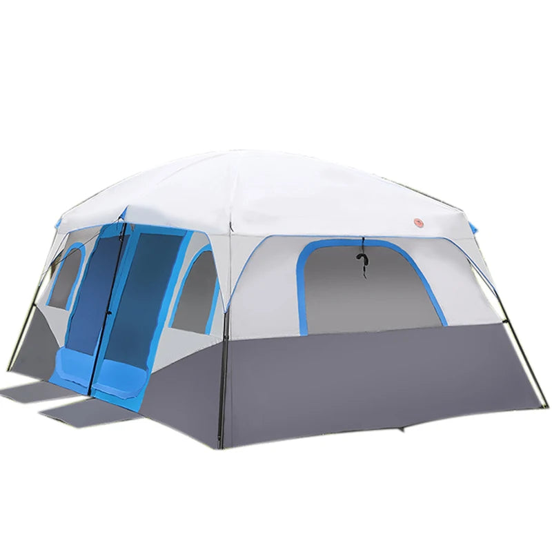 8 10 12 Person Large Family Camping Tent Waterproof Outdoor Cabin Shelter for Spacious Group Camping Events Marquee