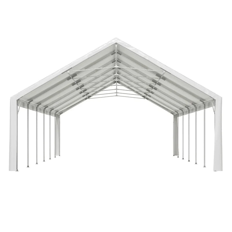 Heavy Duty 20x40FT Outdoor Party Tent with Removable Sidewalls, Carry Bags, Ideal for Weddings, Events, Camping, Patio, and Garden Use